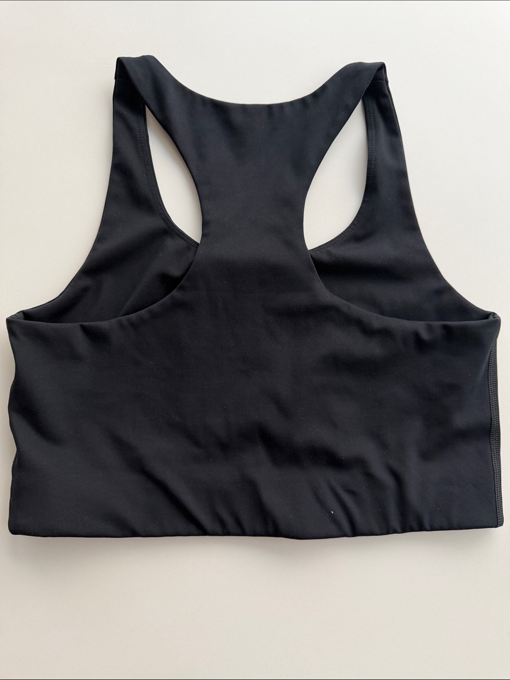 girlfriend collective Black Racerback Sports Bra - Picture 3 of 3